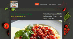 Desktop Screenshot of pizzeria-venezia-mainz.de